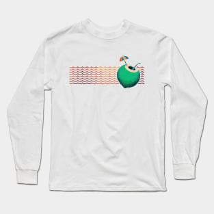 Coconut Cocktail Summer Beach Long Sleeve T-Shirt